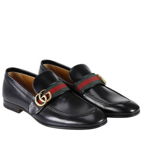 men black gucci loafers|gucci loafers men monogram.